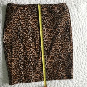 Cleo leopard print skirt